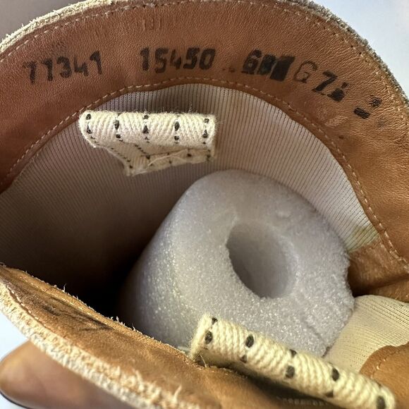 Vintage TOWN & COUNTRY Brown Leather Western style Boots Size 6b - Picture 8 of 9